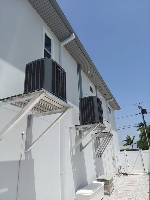 HVAC condenser installation Largo FL