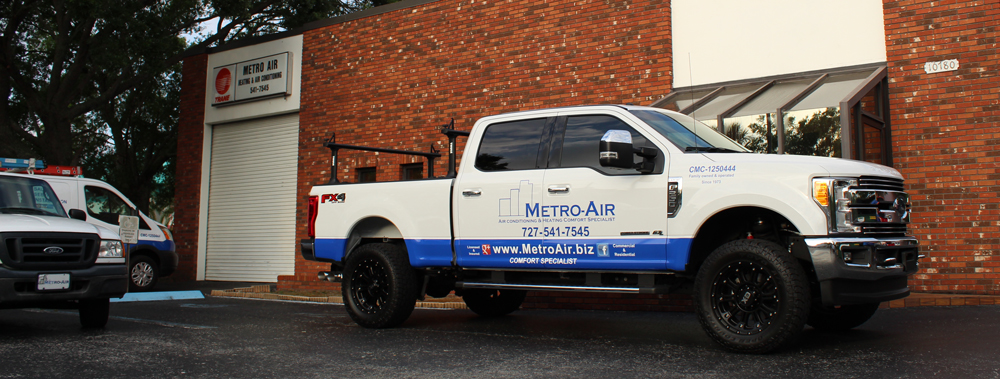 Metro-Air showroom Largo Florida
