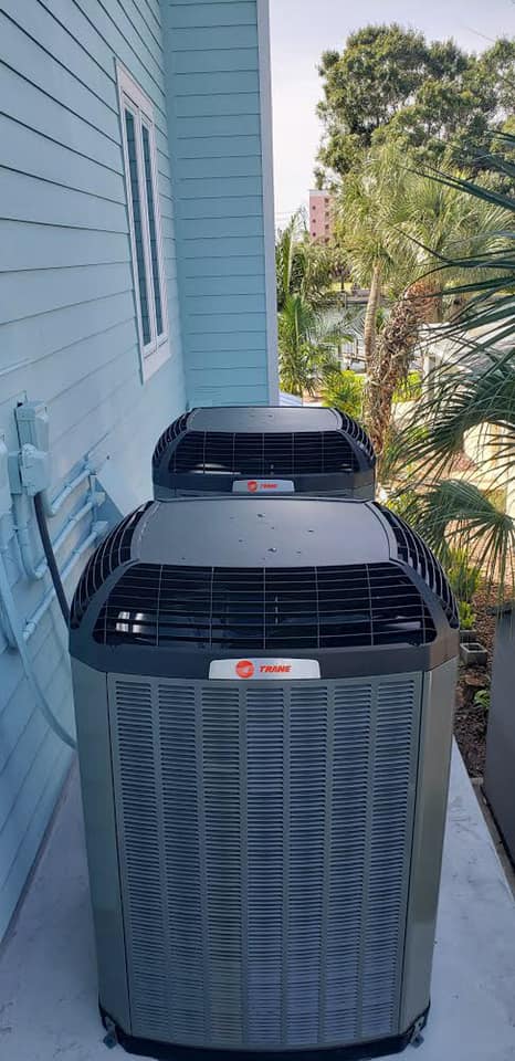 Trane XL condenser units installed by Metro-Air